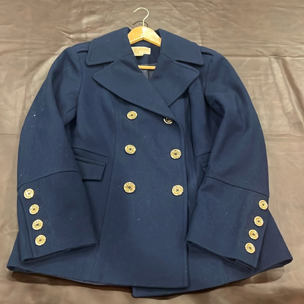 michael kors button down coat